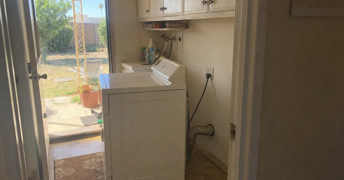 La Mesa, CA: a residential dryer vent run
